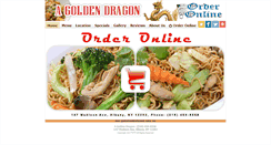 Desktop Screenshot of goldendragonalbany.com